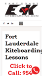 Mobile Screenshot of eastcoastkiteboarding.com